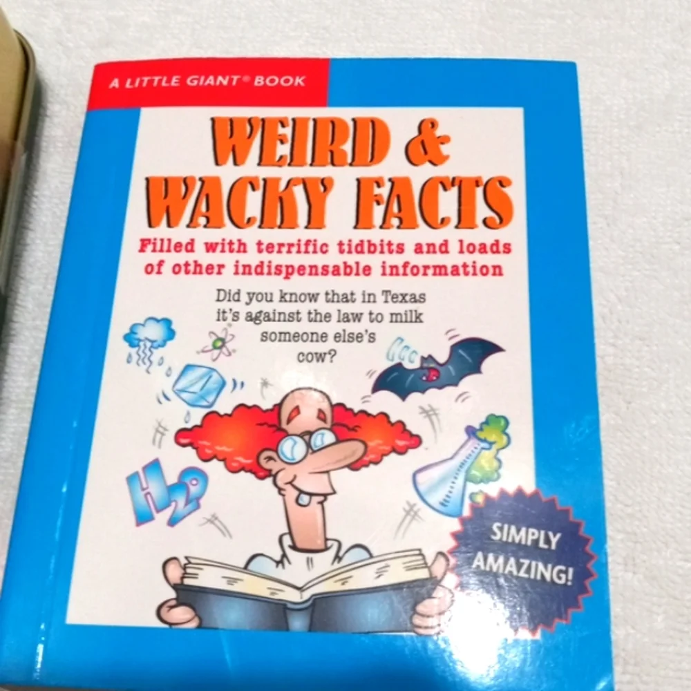 Sports Quiz Game & Weird & Wacky Facts book